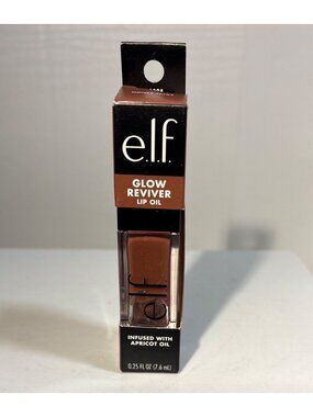 e.l.f. Glow Reviver Lip Oil Honey Talks Infused With Apricot Oil 0.25 Fl Oz